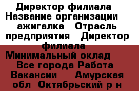 Директор филиала › Название организации ­ Zажигалка › Отрасль предприятия ­ Директор филиала › Минимальный оклад ­ 1 - Все города Работа » Вакансии   . Амурская обл.,Октябрьский р-н